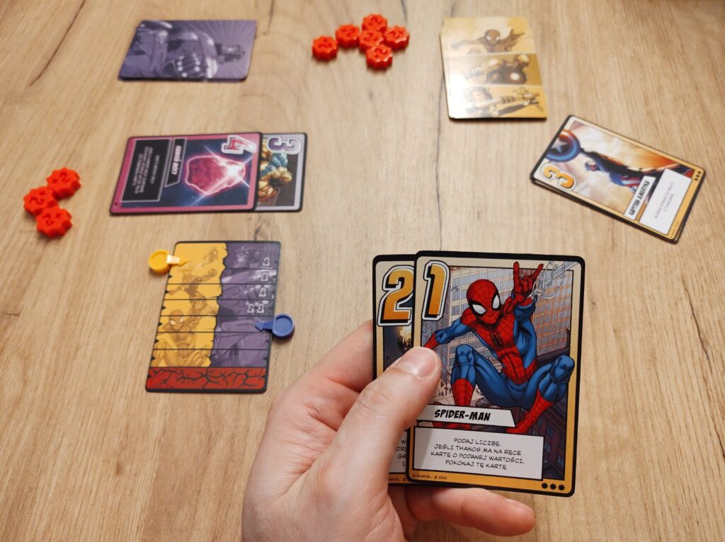 Gra karciana Marvel: Rękawica Nieskończoności
