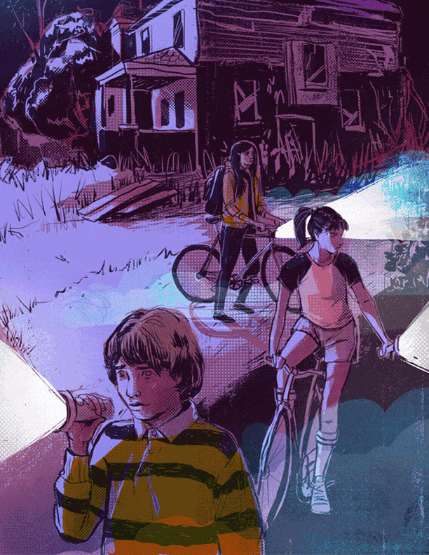 Dzieciaki na rowerach