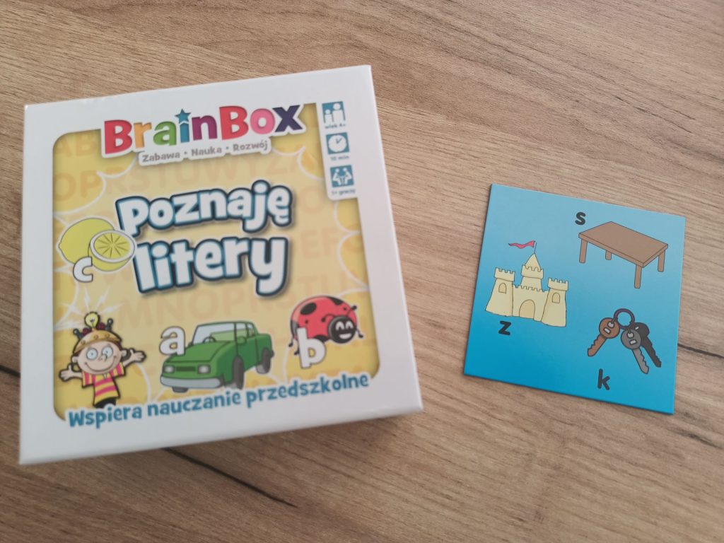 BrainBox 4+ Poznaję litery