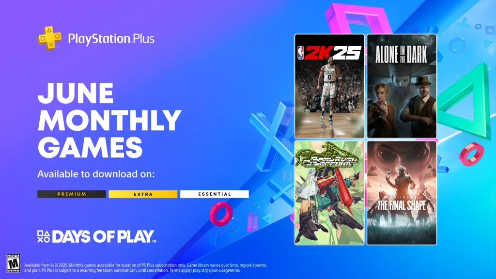 PlayStation Plus - czerwiec 2025