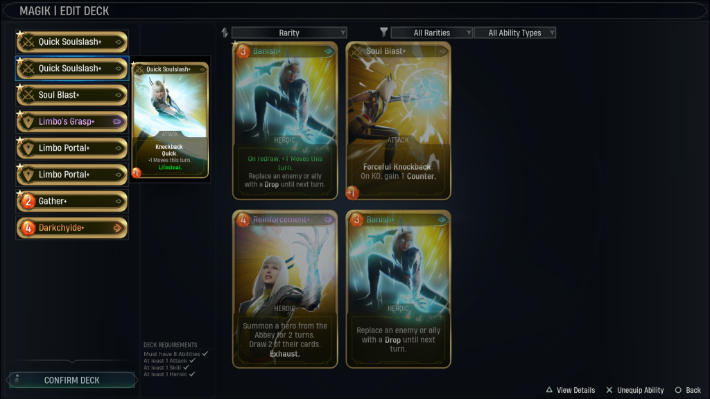 Każdy z bohaterów Midnight Suns został tu pięknie oddany, również gameplayowo